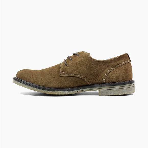 NUNN BUSH LINWOOD PLAIN TOE SUEDE OXFORD SHOES main image 6